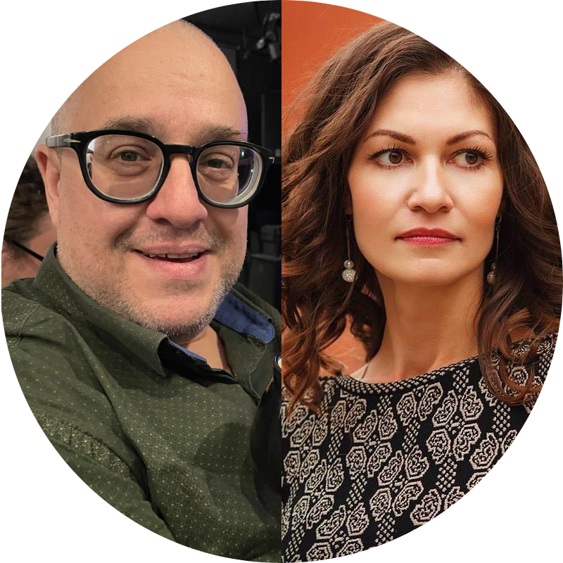 Леонид Александровский и Ольга Соколова 